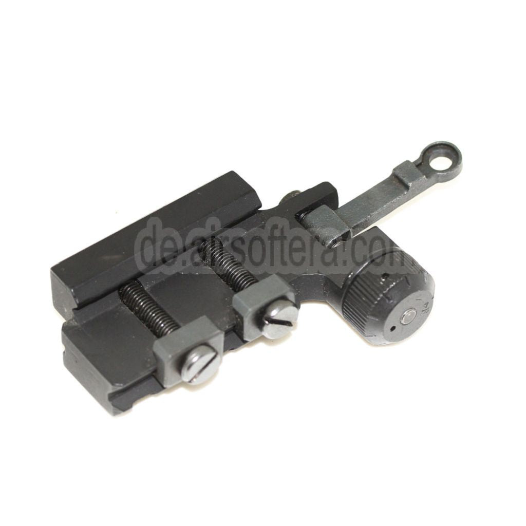 D-BOYS PDW Hochklappen Kimme Basis Geeignet für 20mm Schiene Gewehre Airsoft