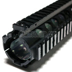 D-BOYS CNC Aluminum M5 RAS Handschutz Schienen System Geeignet für CYMA D-BOYS G&P Classic Army KWA G&G Tokyo Marui M4 M16 Serie AEG Gewehre Airsoft Schwarz