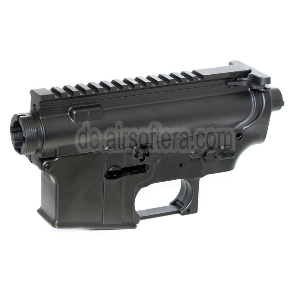 CYMA Oberkörper und Unterkörper Empfänger Geeignet für CYMA Tokyo Marui M4 M16 Serie AEG Gewehre Airsoft Schwarz