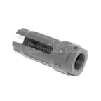 AirsoftEra 57mm QDC Stil Mündungsbremse Mündungsfeuerdämpfer Geeignet für -14mm CCW Gegen den Uhrzeigersinn Lauf Gewehre