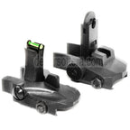 APS Athena Back Up Korn Kimme Set Geeignet für 20mm Standard Schiene