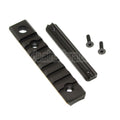 APS 107mm Adapterschiene Geeignet für Guardian Handschutz AEG Gewehre Airsoft Schwarz