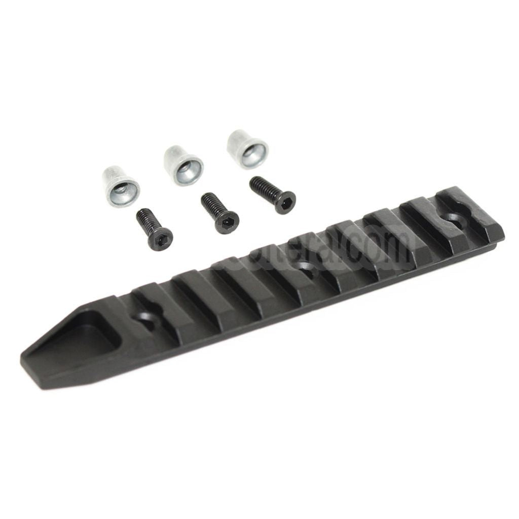 APS 114mm Evolution Tech Schienen Keymod Geeignet für AEG Gewehre Airsoft Schwarz