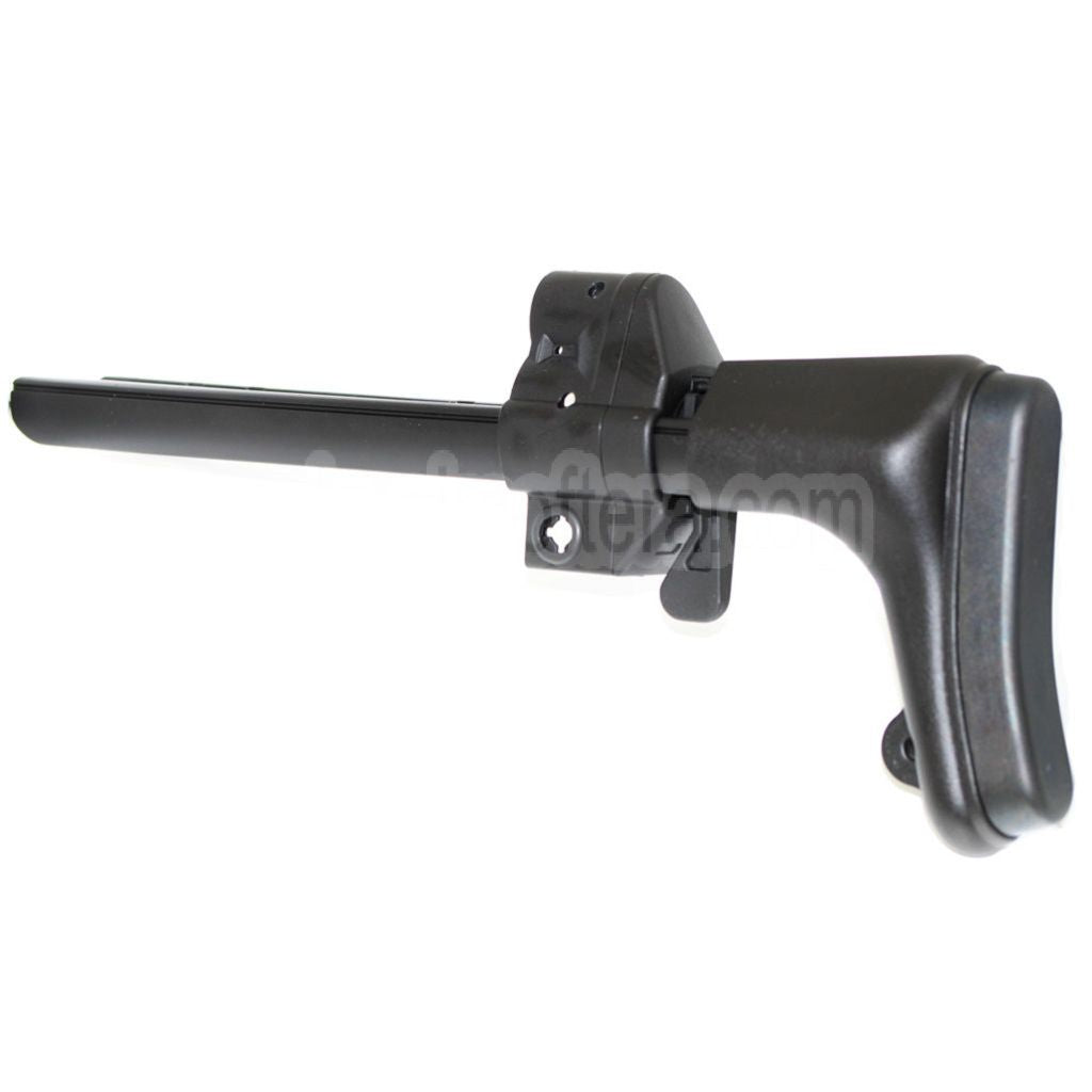CYMA Einziehbarer Schaft Geeignet für CYMA Classic Army ICS Tokyo Marui MP5 Serie AEG Gewehre Airsoft Schwarz