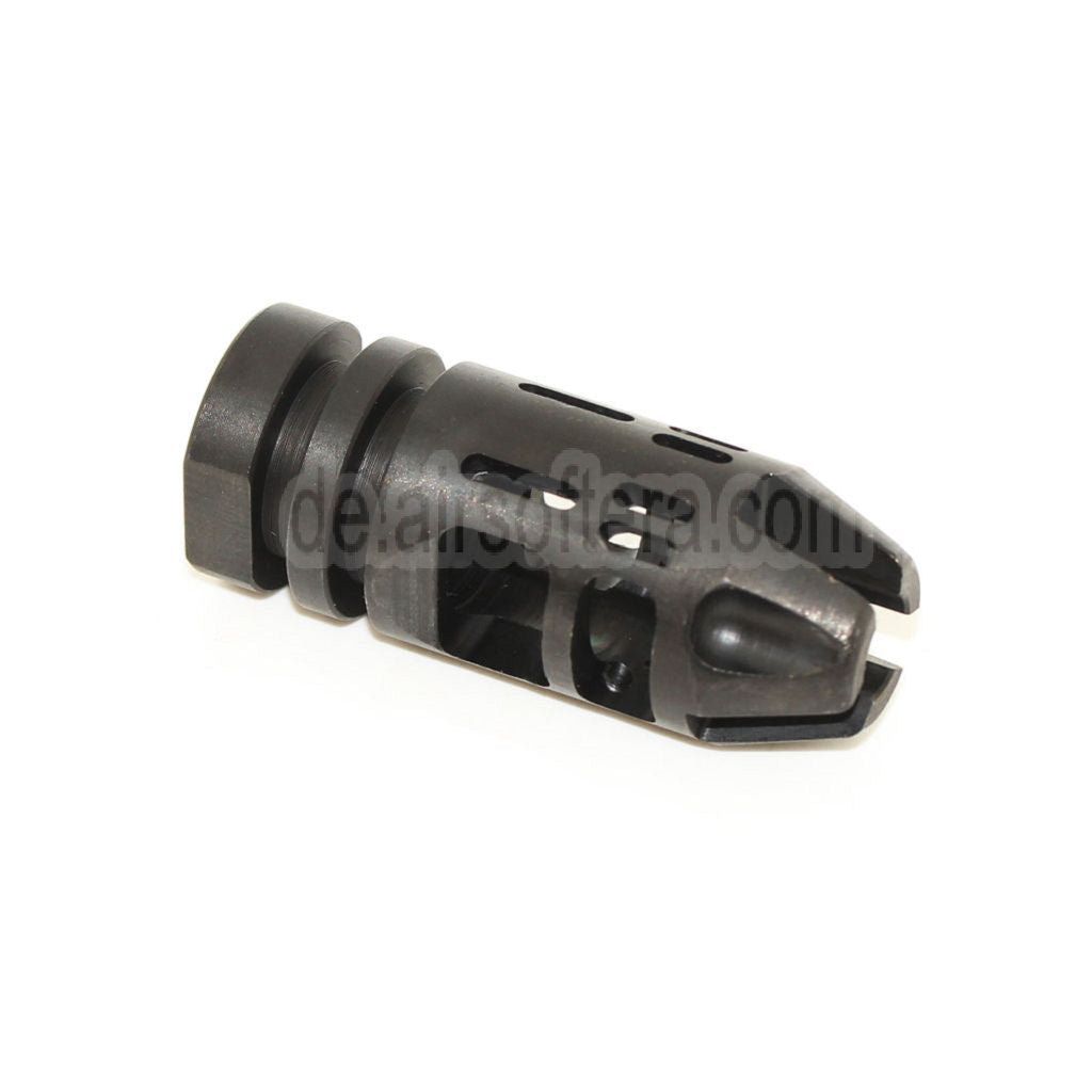 5KU EPSILON 556 Typ Metal Mündungsfeuerdämpfer Geeignet für -14mm CCW Gegen den Uhrzeigersinn Lauf Gewehre Airsoft Schwarz
