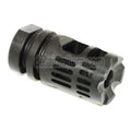 5KU Gamma 556 Typ Metal Mündungsfeuerdämpfer Geeignet für -14mm CCW Gegen den Uhrzeigersinn Lauf Gewehre Airsoft Schwarz