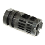 5KU Gamma 556 Typ Metal Mündungsfeuerdämpfer Geeignet für -14mm CCW Gegen den Uhrzeigersinn Lauf Gewehre Airsoft Schwarz