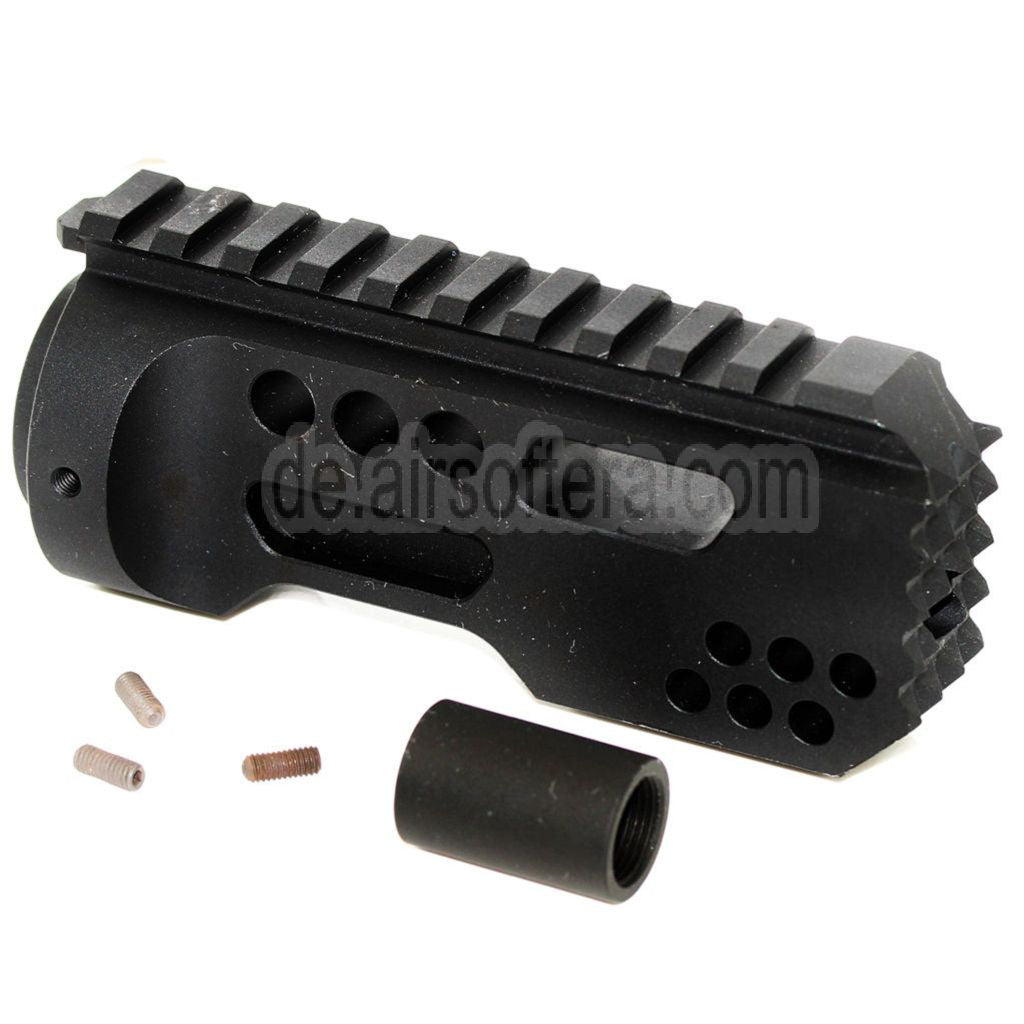 AirsoftEra Matrix Zombat Metall Mündungsfeuerdämpfer Geeignet für -14mm CCW Gegen den Uhrzeigersinn Lauf Gewehre Airsoft