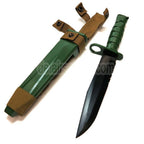 CYMA Plastik M10 OKC-3S Bajonettmesser (nicht scharfes weiches Gummi Fake Messer) mit Scheide
