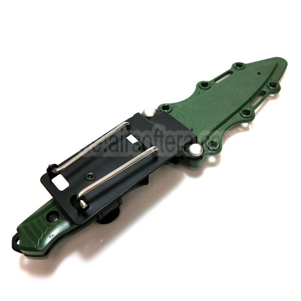 CYMA Plastik 141 Nimravus Tanto Messer (nicht scharfes weiches Gummi Fake Messer) mit Scheide