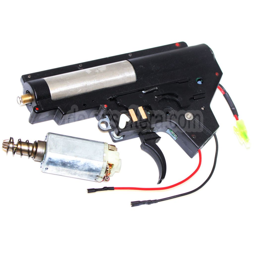 CYMA Hohem Drehmoment Motor komplett Version 2 V2 Getriebe Geeignet für MP5 Serie AEG Gewehre Airsoft Hinten verkabelt