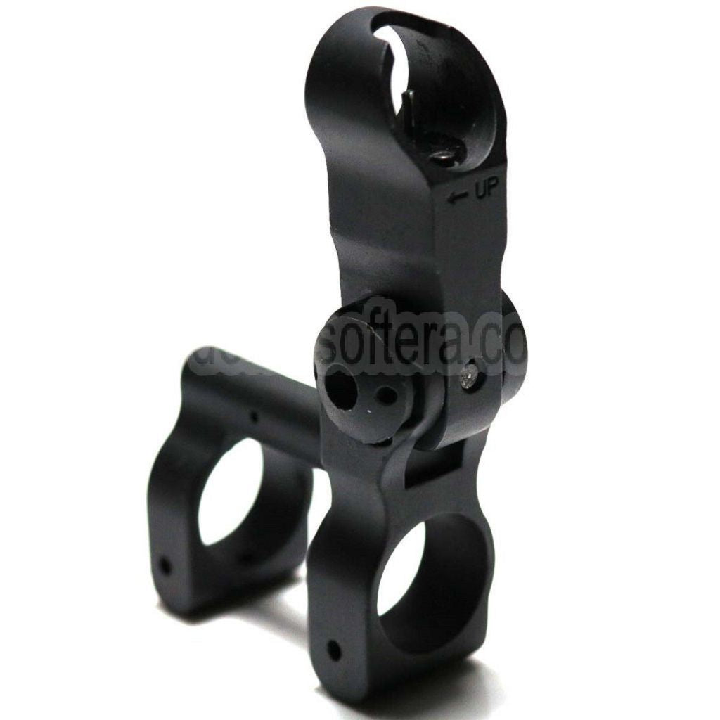 D-BOYS Hochklappen Faltbar Korn mit Gasrohr Geeignet für M4 M16 Serie AEG Gewehre Airsoft