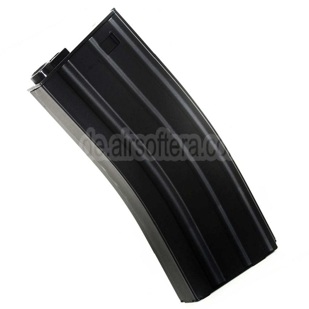 E&C 30rd Metall Mid-Cap Magazin Geeignet für M4 M16 Serie AEG Gewehre Airsoft Schwarz