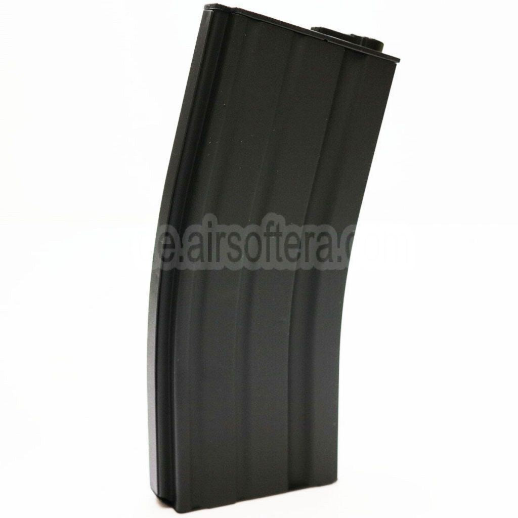 E&C 70rd Metall Mid-Cap Magazin Geeignet für M4 M16 Serie AEG Gewehre Airsoft Schwarz