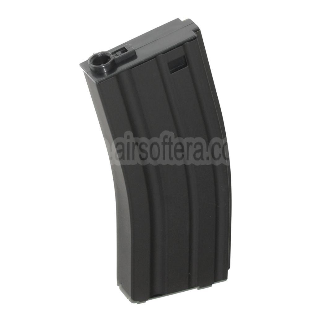 E&C 160rd Metall Mid-Cap Magazin Geeignet für M4 M16 Serie AEG Gewehre Airsoft Schwarz