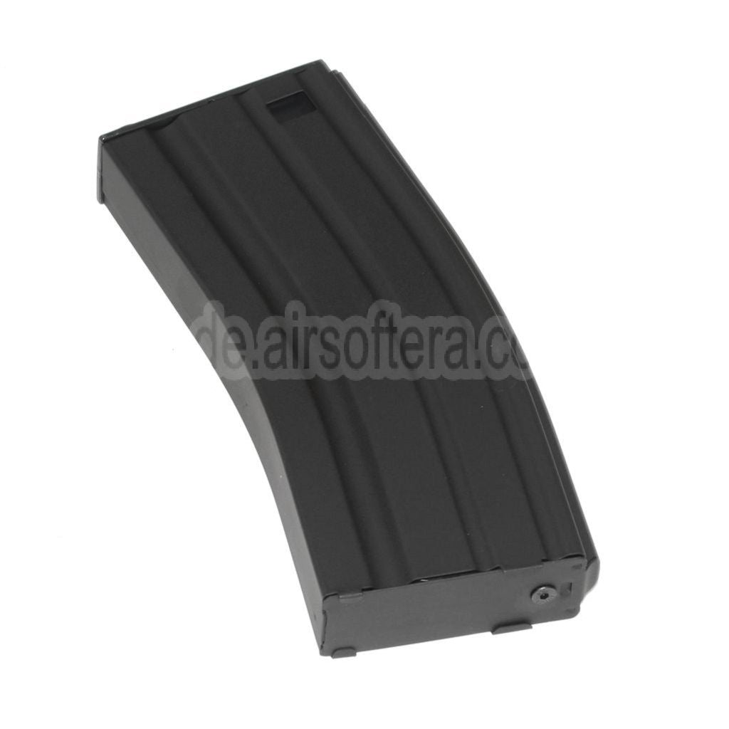 E&C 160rd Metall Mid-Cap Magazin Geeignet für M4 M16 Serie AEG Gewehre Airsoft Schwarz