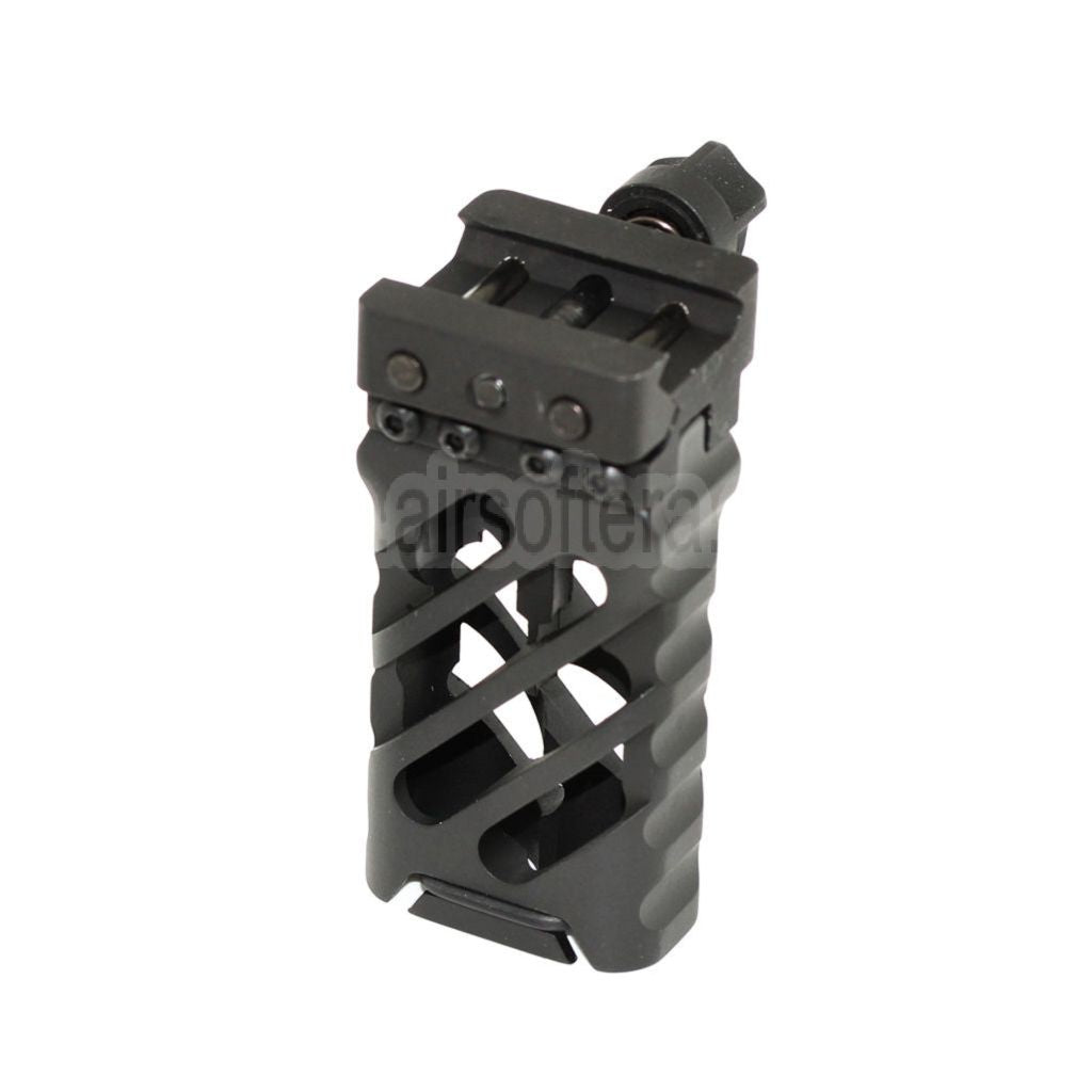5KU QD Schnellverschluss Ultraleicht Vertikalgriff geeignet für 20mm Picatinny Schiene Schwarz