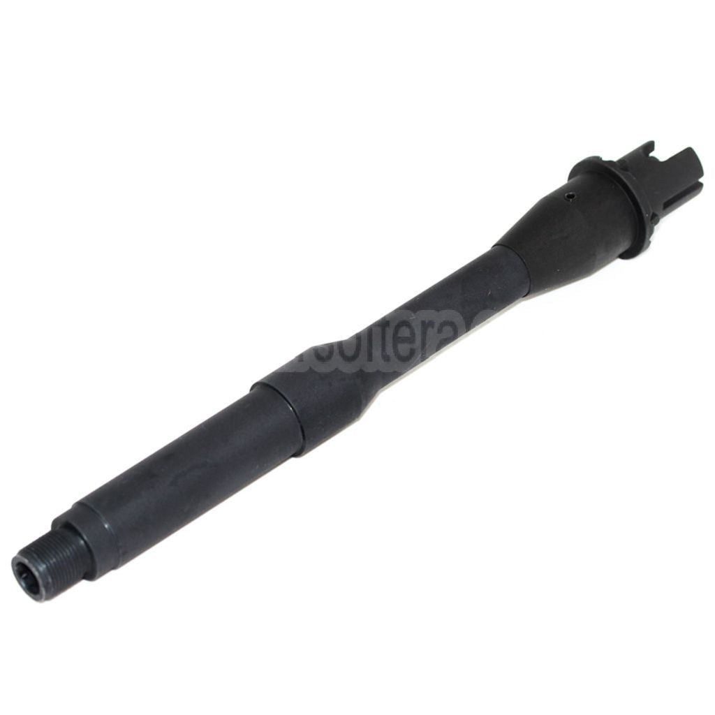 5KU 225mm 8.75 Zoll Aluminium Außenlauf -14mm CCW Gegen den Uhrzeigersinn Geeignet für M4 M16 Serie AEG Gewehre Airsoft Schwarz