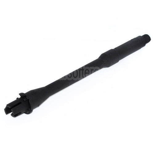 5KU 260mm 10.25 Zoll Aluminium Außenlauf -14mm CCW Gegen den Uhrzeigersinn Geeignet für M4 M16 Serie AEG Gewehre Airsoft Schwarz