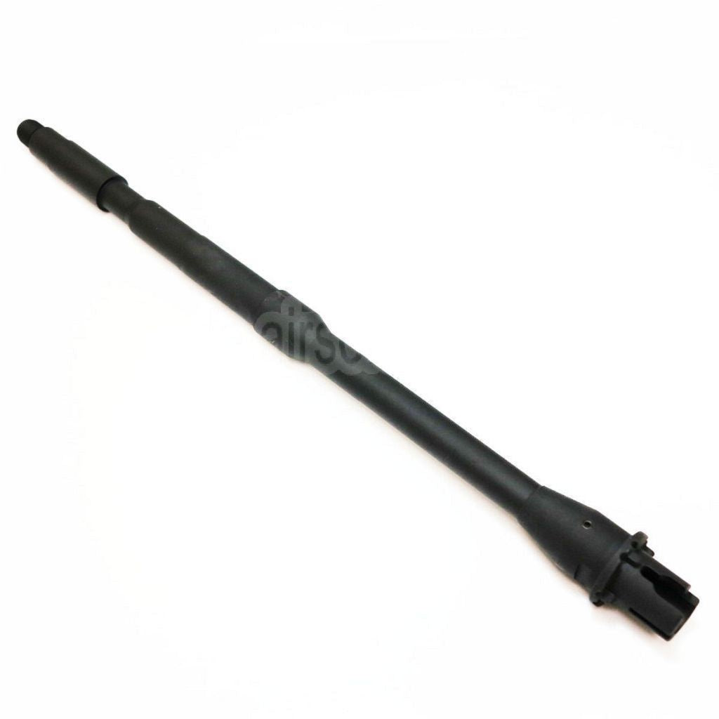5KU 365mm 14.25 Zoll Aluminium Außenlauf Karabinerlänge -14mm CCW Gegen den Uhrzeigersinn Geeignet für M4 M16 Serie AEG Gewehre Airsoft Schwarz