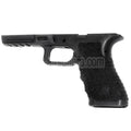 APS Polymer Unteren Rahmen punktieren ACP601 ACP606 Black Hornet Tokyo Marui G17 G18C G34 G35 Serie GBB Pistolen Airsoft Schwarz
