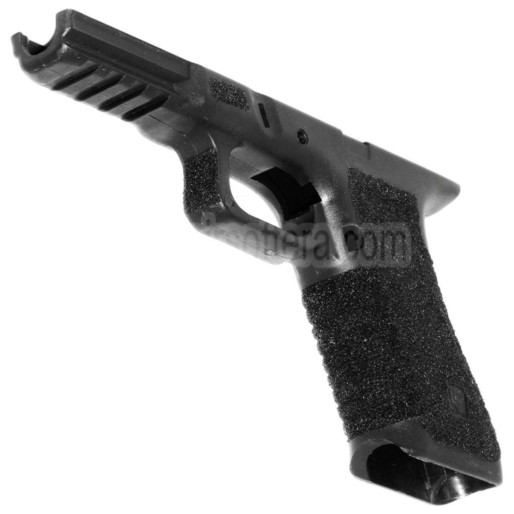 APS Polymer Unteren Rahmen punktieren ACP601 ACP606 Black Hornet Tokyo Marui G17 G18C G34 G35 Serie GBB Pistolen Airsoft Schwarz