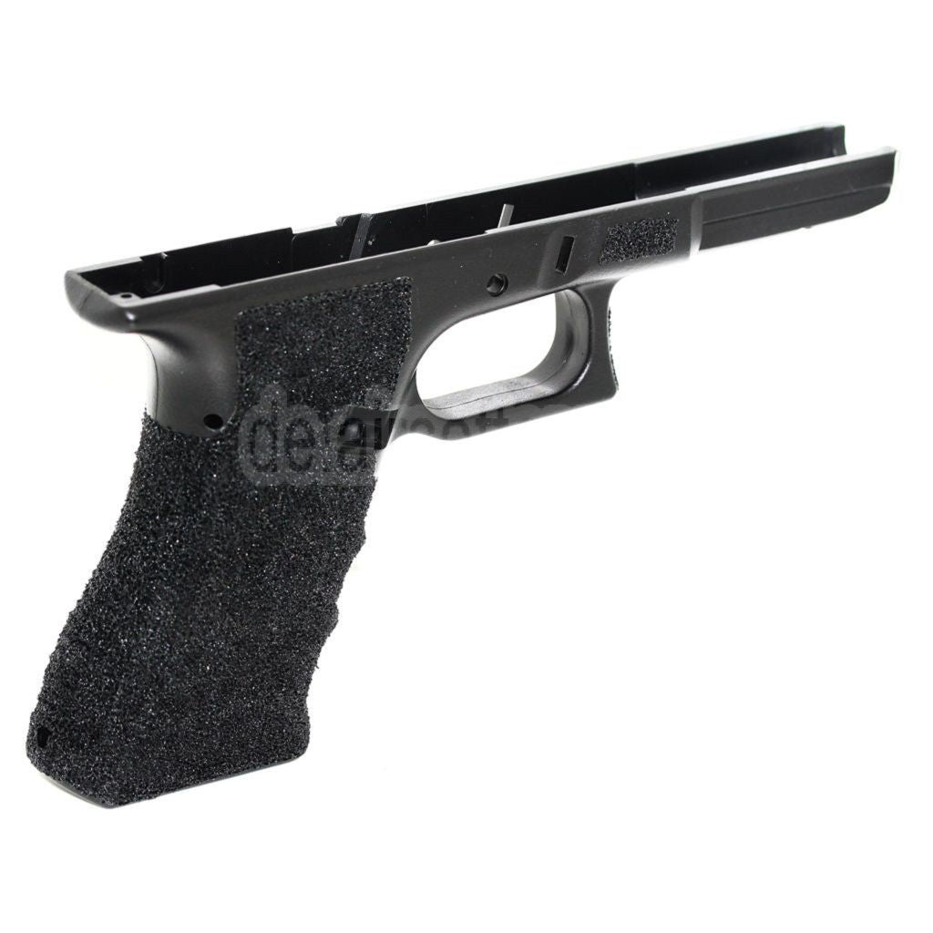 APS Polymer Benutzerdefinierter Punktierungsunterrahmen ACP601 ACP606 Black Hornet Tokyo Marui G17 G18C G34 G35 Serie GBB Pistolen Airsoft Schwarz