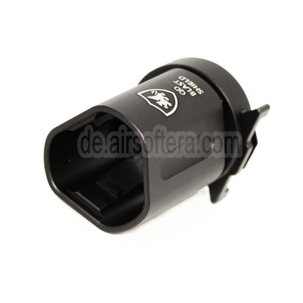 PTS Griffin Armament QD Blast Shield Schwarz