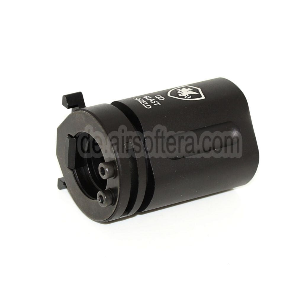 PTS Griffin Armament QD Blast Shield Schwarz