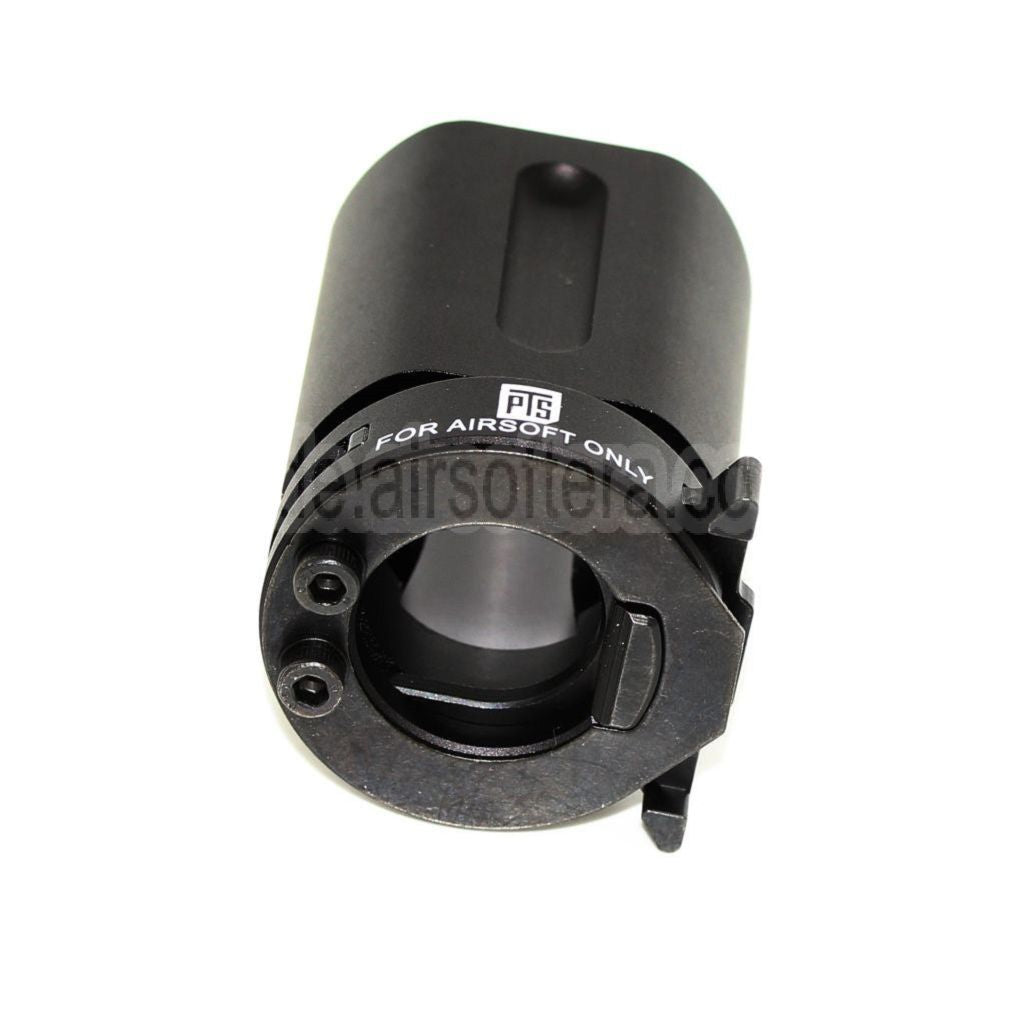 PTS Griffin Armament QD Blast Shield Schwarz