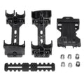 APS 2x Quad-Load Schrotpatronen Caddy System mit Gürtelschlaufe Geeignet für CAM870 Schrotflinte Schrotpatronen Schwarz
