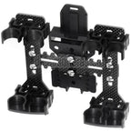 APS 2x Quad-Load Schrotpatronen Caddy System mit Gürtelschlaufe Geeignet für CAM870 Schrotflinte Schrotpatronen Schwarz