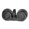 BATTLEAXE 2500rd Elektrisch Trommelmagazin C-Mag Geeignet für M4 M16 Serie AEG Gewehre Airsoft Schwarz