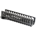 AirsoftEra 167mmCNC Aluminium Untere Handschutz Schienen System Geeignet für Tokyo Marui CYMA GHK LCT E&L AK Serie AEG GBB Gewehre Schwarz