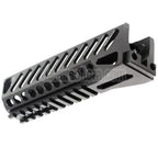 AirsoftEra 167mmCNC Aluminium Untere Handschutz Schienen System Geeignet für Tokyo Marui CYMA GHK LCT E&L AK Serie AEG GBB Gewehre Schwarz