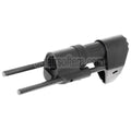 5KU PDW Einziehbarer Schaft Geeignet für Tokyo Marui M4 M16 Serie AEG Gewehre Airsoft Schwarz