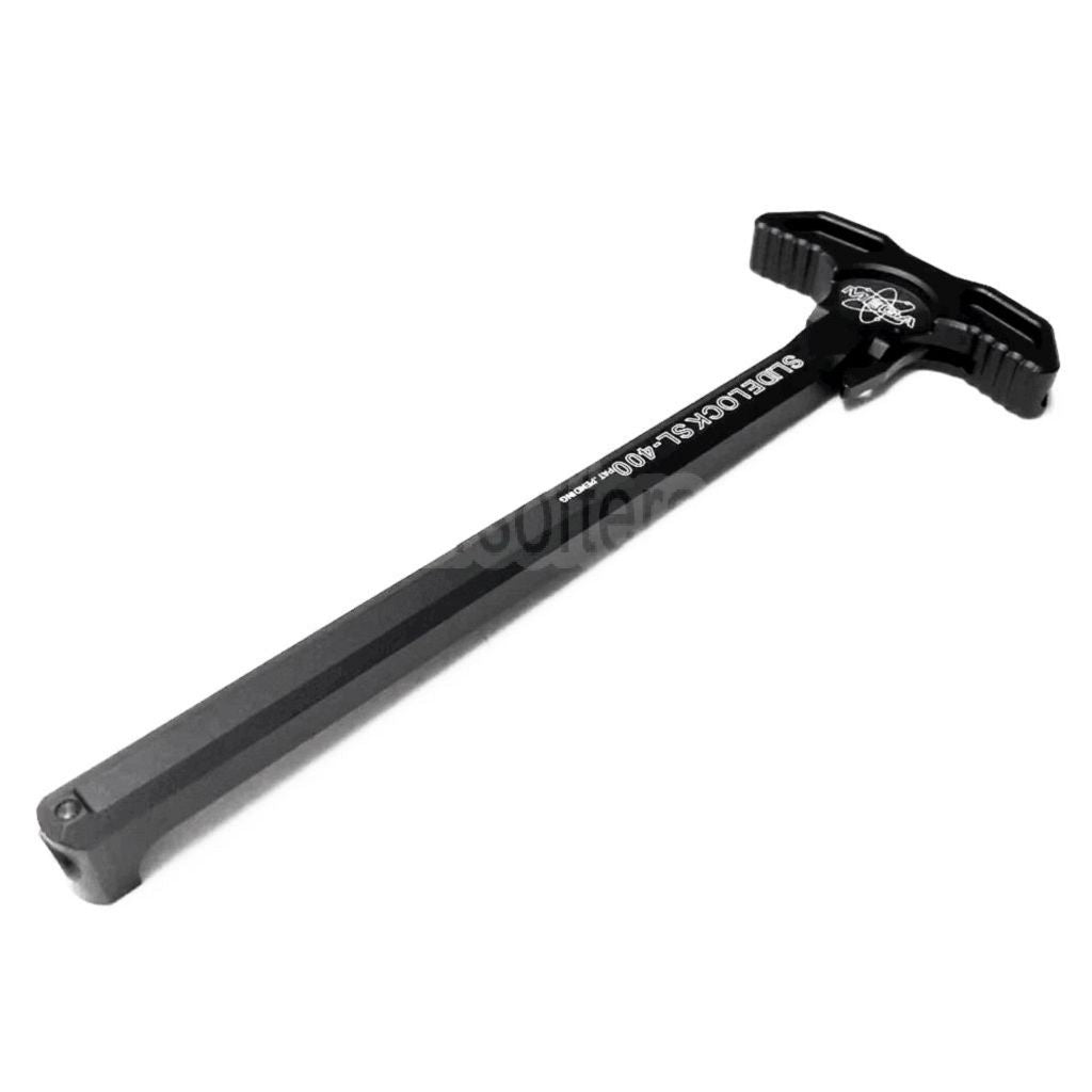PTS Mega Arms Schiebeverschluss Ladegriff Geeignet für G&P WA M4 Serie GBB Gewehre Airsoft Schwarz