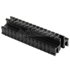 AirsoftEra Taktische Tri-Rail Montagebasis geeignet für 20mm Schienensystemgewehre schwarz