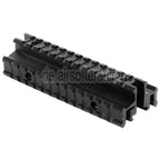 AirsoftEra Taktische Tri-Rail Montagebasis geeignet für 20mm Schienensystemgewehre schwarz