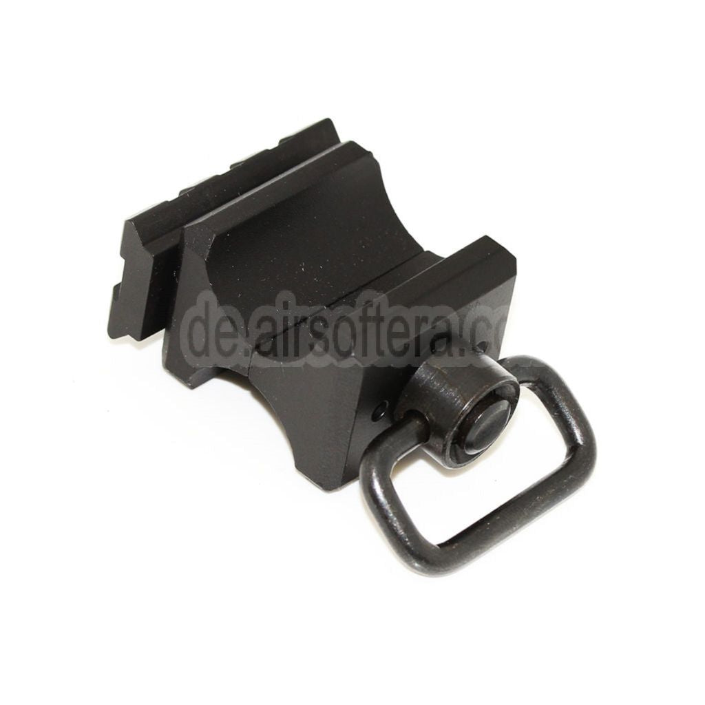 APS Taktische Picatinny-Schiene mit Riemenbügel Geeignet für CAM870 Schrotflinte Airsoft Schwarz