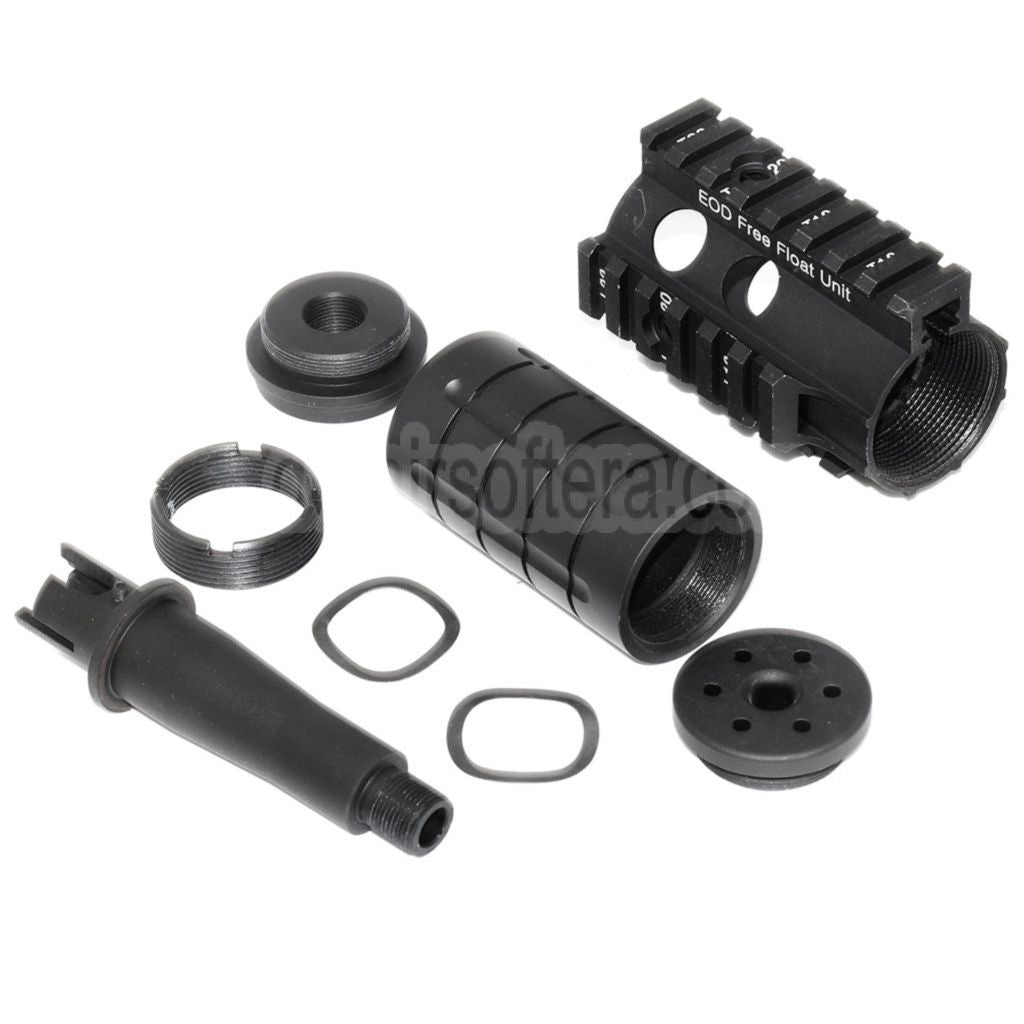 5KU Mini Patriot vordere Kit Geeignet für M4 M16 Serie AEG Gewehre Airsoft Schwarz