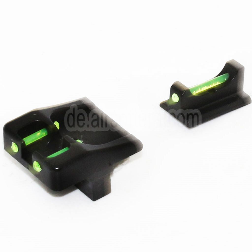 DOUBLE BELL Fiberglasvisier Korn Kimme Geeignet für DOUBLE BELL WE Tokyo Marui G17 Pistolen Airsoft