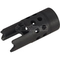 G&P M4 Rebar Cutter Stahl Feuerdämpfer +14mm CW im Uhrzeigersinn Gewinde Schwarz