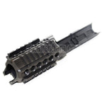 AirsoftEra Leichtgewicht 250mm Handschutz Schienen System Geeignet für Tokyo Marui MP5K / MP5K PDW Gewehre Schwarz