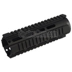 AirsoftEra 7 Zoll Aluminum RIS Handschutz Schienen System geeignet für M4 M16 Serie AEG Gewehre Schwarz