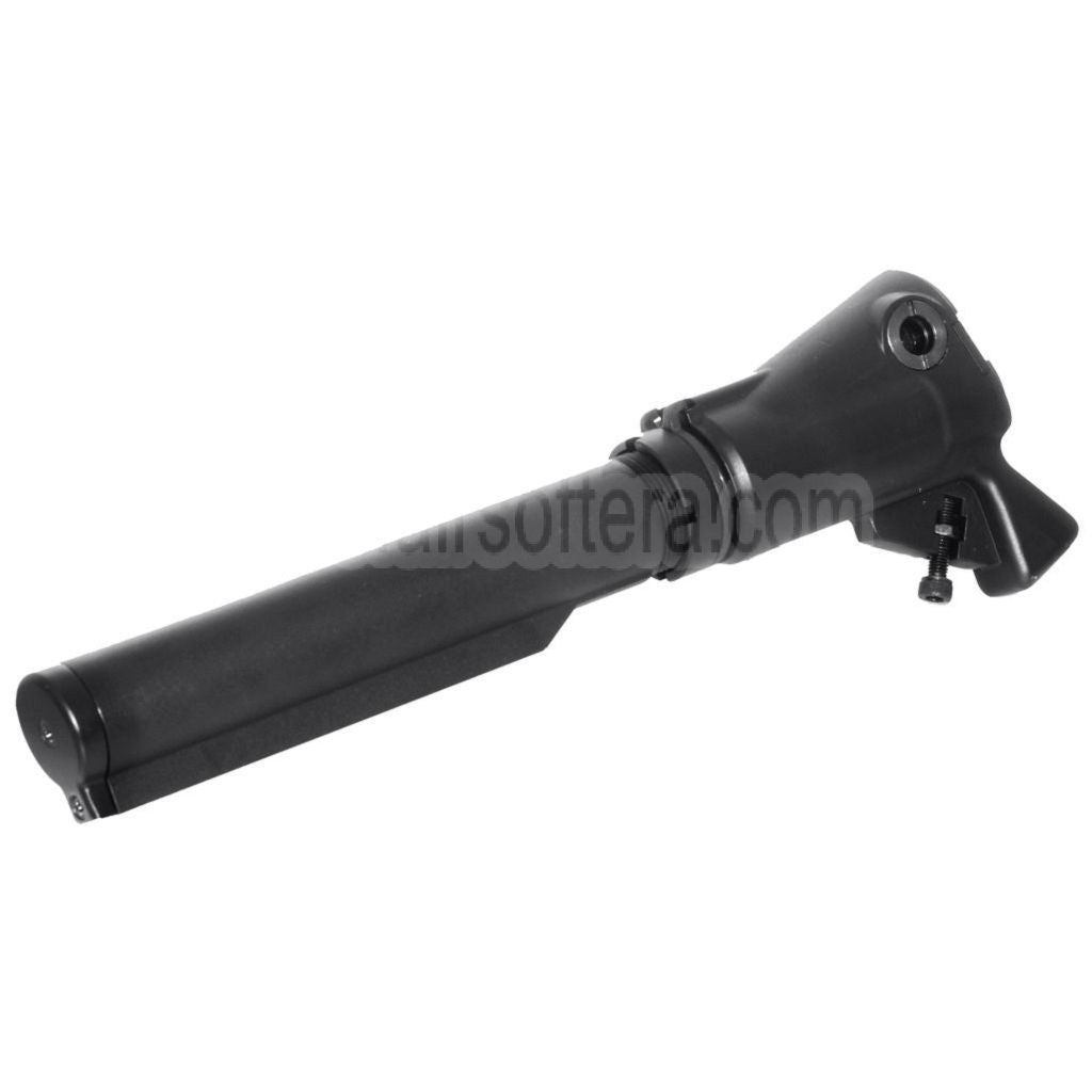 Golden Eagle Einziehbarer Gastankschaft Geeignet für JG Jing Gong Golden Eagle Tokyo Marui M870 Schrotflinte Airsoft Schwarz