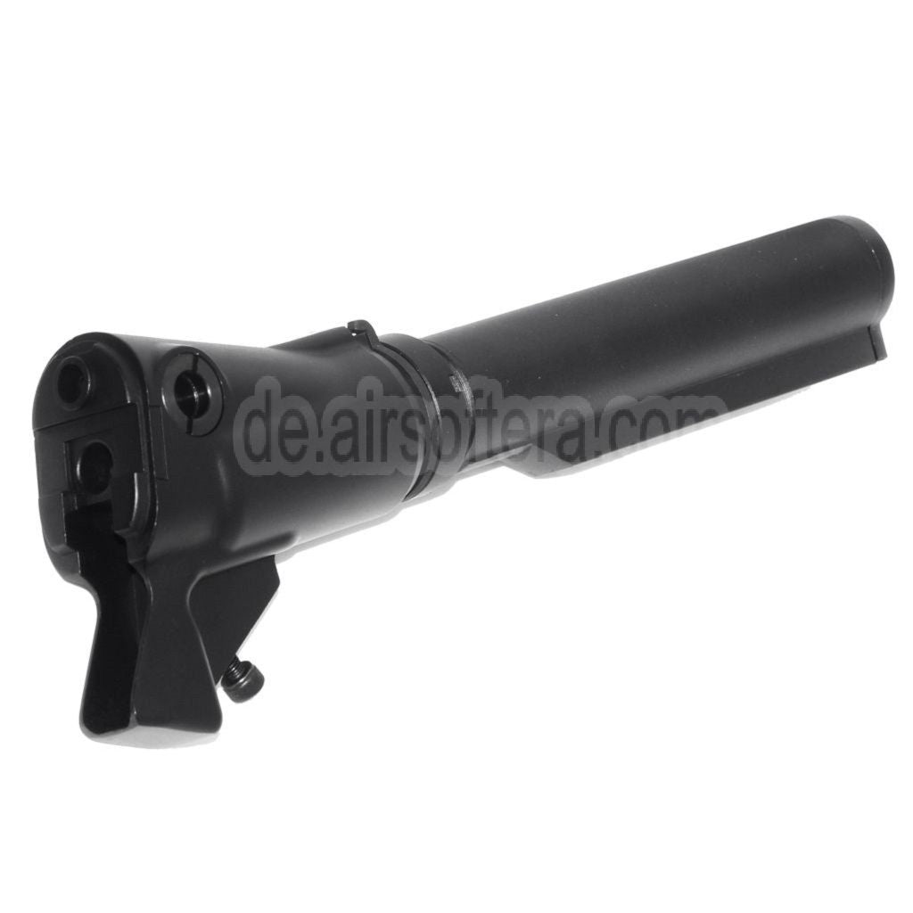 Golden Eagle Einziehbarer Gastankschaft Geeignet für JG Jing Gong Golden Eagle Tokyo Marui M870 Schrotflinte Airsoft Schwarz