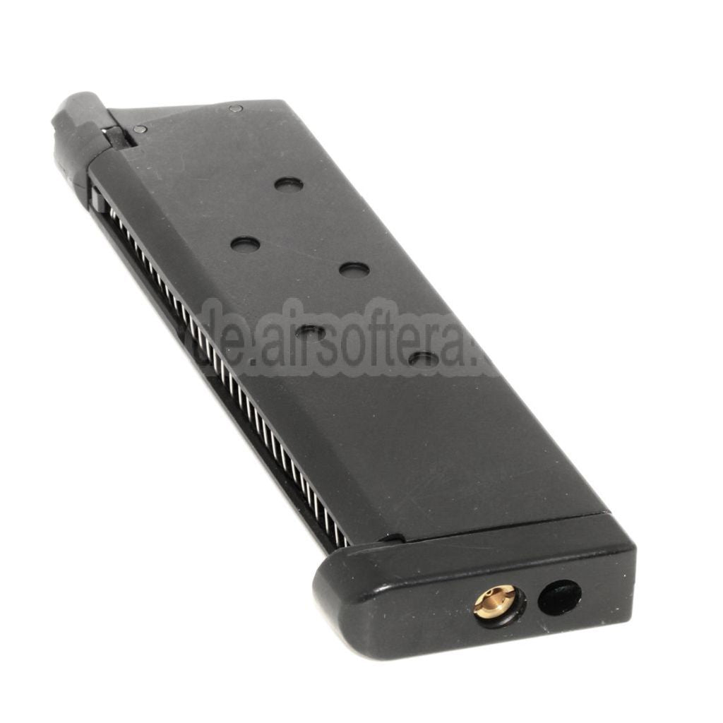 Golden Eagle 28rd Gas Magazin Geeignet für JG Golden Eagle 3308 3309 DOUBLE BELL ARMY E&C Tokyo Marui M.E.U. M1911 Serie GBB Pistolen Airsoft Schwarz