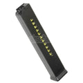 AirsoftEra 420rd Hi-Cap Magazin mit Dummy Display Geeignet für H&K Umarex UMP Serie AEG Gewehre Schwarz