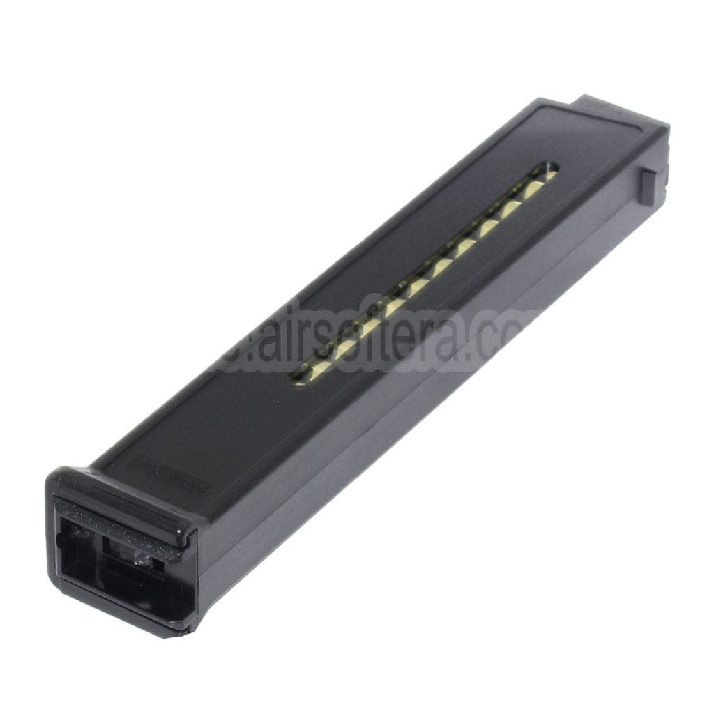 AirsoftEra 420rd Hi-Cap Magazin mit Dummy Display Geeignet für H&K Umarex UMP Serie AEG Gewehre Schwarz